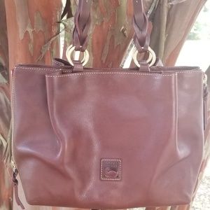 Dooney and Bourke Large Florentine Zip Barlow